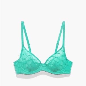 Savage X Fenty Flocked Unlined Bra